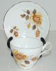 Regency English Bone China Fall Flowers Cup & Saucer Made In England Cups & Saucers photo 2
