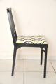 Vintage Leg O Matic Folding Chair Black Art Deco Chair With Latice Post-1950 photo 3