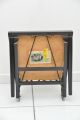 Vintage Leg O Matic Folding Chair Black Art Deco Chair With Latice Post-1950 photo 8