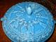 Porcelain Weller Noritake Majolica Blue Antique Greek Roman Cherub Angel Tureens photo 11