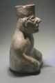 Pre Columbian Warrior Prisoner Figure Vessel Wtl Test Doc Ceramic Pottery Beaker Figurines photo 3