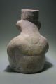 Pre Columbian Warrior Prisoner Figure Vessel Wtl Test Doc Ceramic Pottery Beaker Figurines photo 8