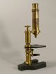 A Fine 19th C.  Mahogany Cased Microscope & Accessories,  By E.  Hart & A.  Praz. Other photo 9