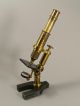 A Fine 19th C.  Mahogany Cased Microscope & Accessories,  By E.  Hart & A.  Praz. Other photo 5