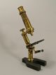 A Fine 19th C.  Mahogany Cased Microscope & Accessories,  By E.  Hart & A.  Praz. Other photo 7
