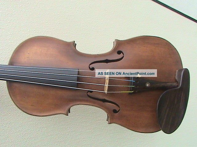 Unusual Interesting Antique 4/4 Condition - Ready To Play String photo