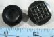 Mixed Of 10 Large Antique Victorian Jet Black Glass Mourning Buttons Lacy Buttons photo 6