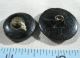 Mixed Of 10 Large Antique Victorian Jet Black Glass Mourning Buttons Lacy Buttons photo 7