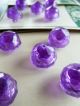 Vintage 26 Buttons On 6 Card Latest Style & Newest Design Purple Blue Clear Buttons photo 2