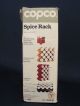 Modern Mid Century Copco Biscuit Color Hard Plastic Spice Herbs Rack In Box New Mid-Century Modernism photo 2