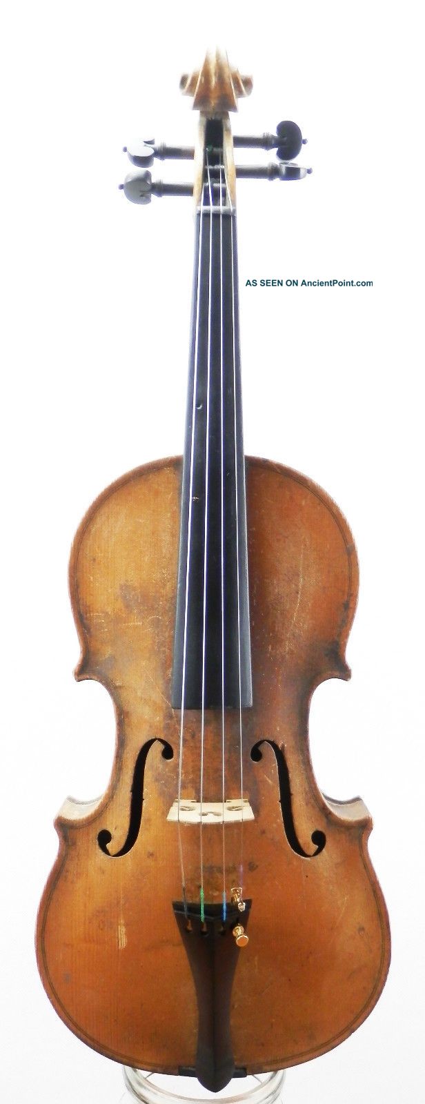 Fine,  Antique 100 Year Old Italian School Violin 4/4 String photo