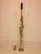 Antique Pedler Hoosier Silver Colored Clarinet In Case W/ Mouthpiece Elkhart In Wind photo 6