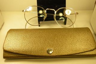 Antique American Optical 1/10th 12k Gold Fill Hi - Bo Childs Eyeglasses Cond photo