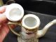 Antique Japanese Royal Satsuma Porcelain Enamel Teapot & Porcelain Enamel Sugar Teapots photo 10