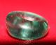 Unusual Mochica Pre Columbian Emerald Bead From Necklace The Americas photo 3