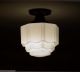 30s Vintage Ceiling Light Lamp Fixture Kitchen Bath Porch ( (wedding Cake)) Chandeliers, Fixtures, Sconces photo 5