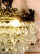 Vintage Bronze Cherub Angel Crystal Chandelier Ceiling Light Fixture Lamp Do8 Chandeliers, Fixtures, Sconces photo 1