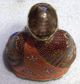 Ant.  / Vint.  Satsuma Moriage Buddha W/ Offering Bowl - Incense Burner? Other photo 3