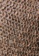 Antique Indo Persian Mughal Indian Chainmail Armor Riveted Leather India photo 8