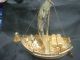 Japanese Treasure Ship Sterling Silver And Gilt Rare 28 Ounces Other photo 3