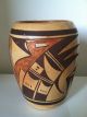 Vintage,  Antique Old Hopi Vase,  Navaquavi?,  Design And Colors, Native American photo 3