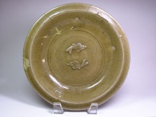 Rare Antique Lung Ch ' Uan Celadon Chinese Song Dynasty Wedding Plate,  Ca.  1100 Ad photo