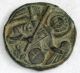 Ancient Byzantine Bronze Round Icon - St.  Michael 1200 - 1400 Ad - Excellent Other photo 4