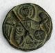 Ancient Byzantine Bronze Round Icon - St.  Michael 1200 - 1400 Ad - Excellent Other photo 6