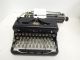 Antique Royal Portable Typewriter 1936 Model O - 539947 + Carrying Case + Ribbon Typewriters photo 6