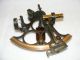 Fine 19th Century Brass Sextant By H.  Lamb Of West Hartlepool Other photo 4