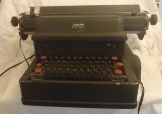 Antique Ibm Electric Typewriter - 1948? - Model 1 photo