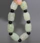 Chinese Jade Bangle Elastic Jade Bracelet 路路通手链 Bracelets photo 1