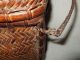 Antique Bamboo Backpack Philippines Ifguao Tribe Patina Pacific Islands & Oceania photo 3