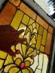 Large 20 Jeweled Antique Arts & Crafts Stained Glass Transom Window Estate 499 1900-1940 photo 7