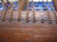 True 19c Folk Art Wood Copper Three Masted Barque Bark Sailing Ship Whaling Model Ships photo 6