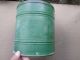 Antique Protectoseal Kerosene/gas Can,  Old Green Paint Primitives photo 1