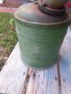 Antique Protectoseal Kerosene/gas Can,  Old Green Paint Primitives photo 2