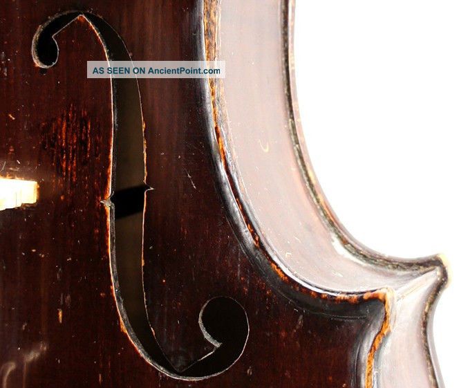 Important Antique American Violin By Andrew Hyde N ' Ton,  Massachusetts - 1888 - Ready String photo
