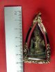 Very Rare Ancient Phra Chiang - Saen 300 Years Thai Buddha Amulet Only One Left Amulets photo 4