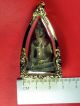 Very Rare Ancient Phra Chiang - Saen 300 Years Thai Buddha Amulet Only One Left Amulets photo 5