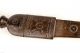Vintage African Leather Covered Iron Dagger And Scabbard From Mali Other photo 3