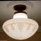 ((eastlake)) ) Vintage 20 ' S 30 ' S Ceiling Light Lamp Fixture Can Add Chain Chandeliers, Fixtures, Sconces photo 2