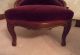 Vintage Loveseat W/serpentine Back With Matching His & Her ' S Side Chairs Unknown photo 7