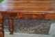 Rustic Antique Heart Pine Harvest Table / Office Desk / Dining Table 1900-1950 photo 4