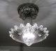 1930s Starburst Art Deco Ceiling Lamp Light Fixture X - Treme 1 Of 3 Chandeliers, Fixtures, Sconces photo 6