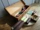 Antique Misc Medical Items In Wooden Box Other photo 8
