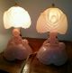 Vintage Gone With The Wind Style Southern Belle Lamps Pink Originalperfect Glass Lamps photo 1