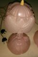 Vintage Gone With The Wind Style Southern Belle Lamps Pink Originalperfect Glass Lamps photo 8