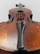 Antique Antoniazzi Romeo Anno 1912 Labeled 4/4 Old Master Violin String photo 4