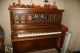 1916 Madison Player Piano With Stained Glass Windows Keyboard photo 1
